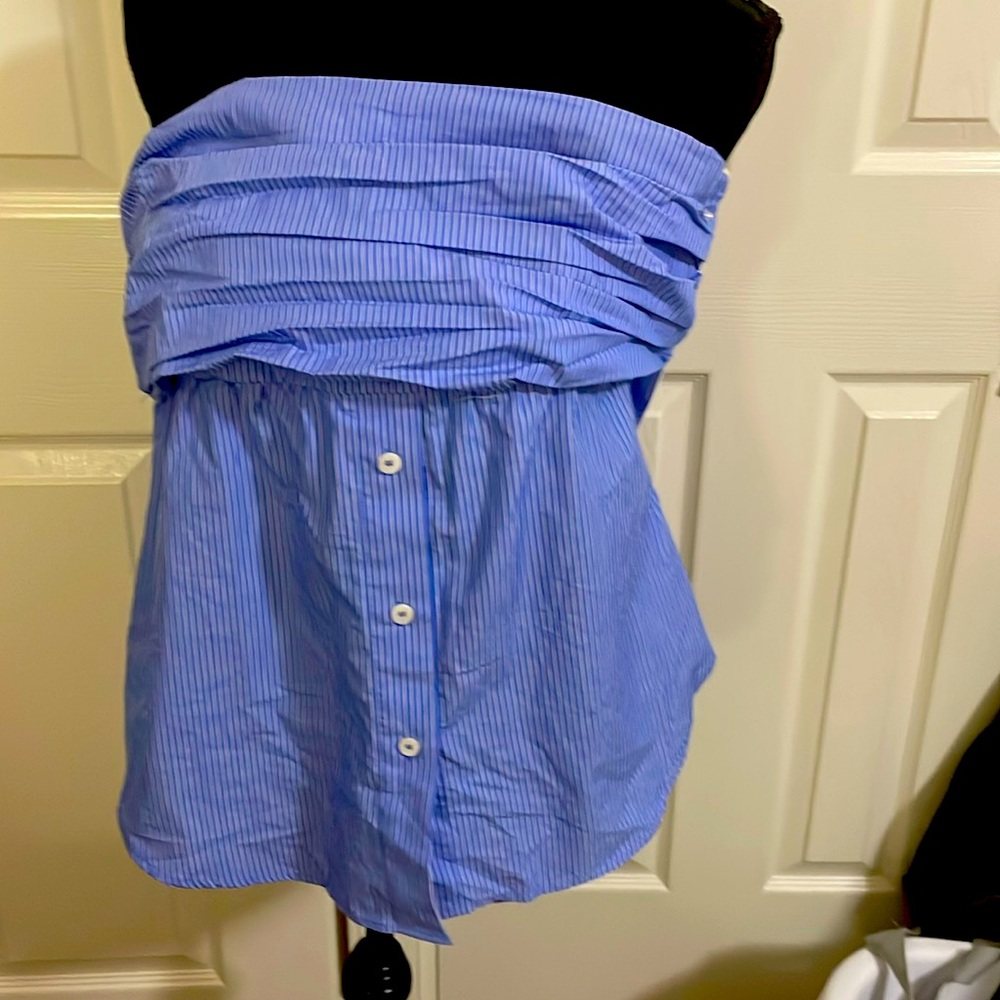 ZARA strapless corset new with tags in size M.